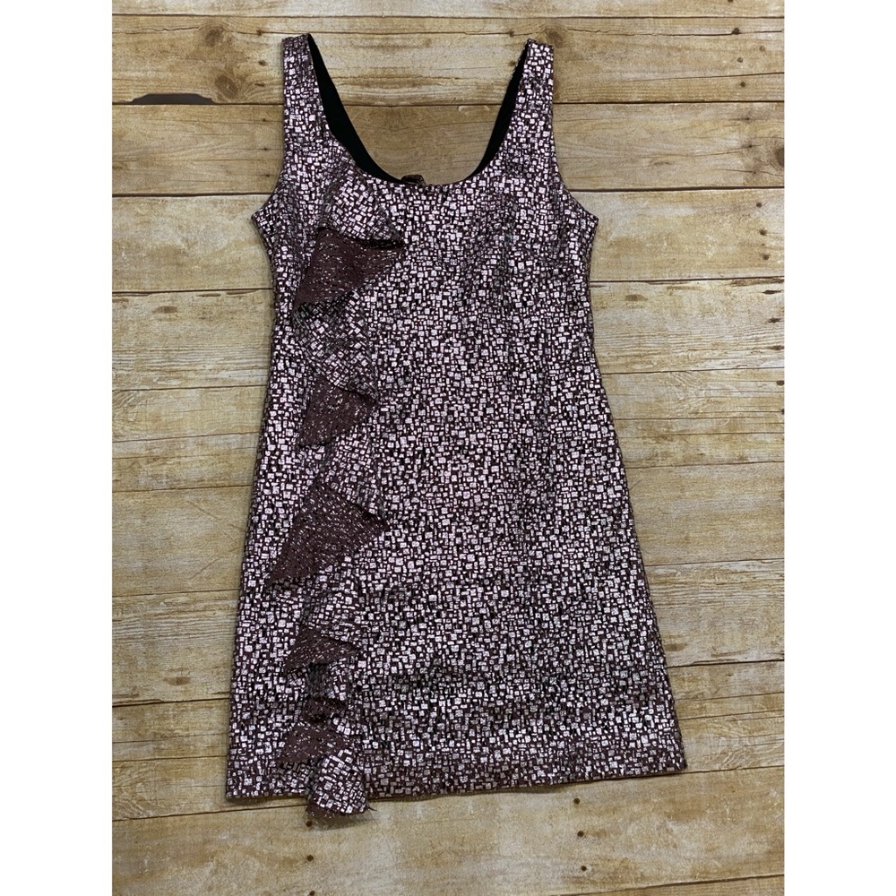 Guess Gold Mini Dress